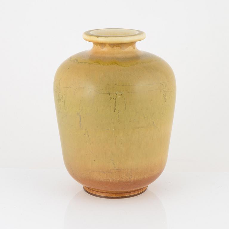 Berndt Friberg, a stoneware vase, Gustavsbergs studio, 1964.