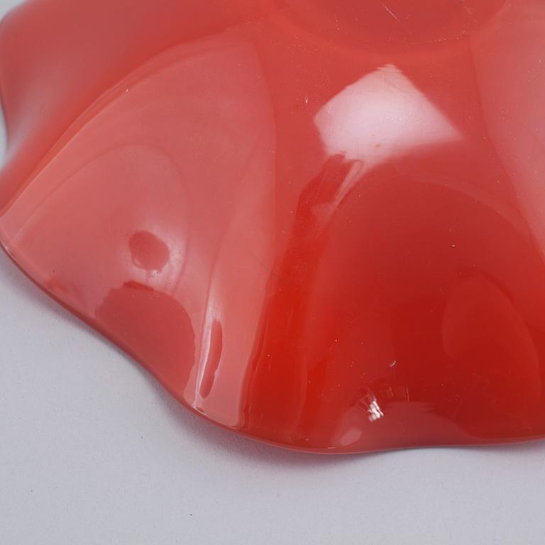 SVEN PALMQVIST, skål, glas, "Kantara", Orrefors, 1940/60-tal.