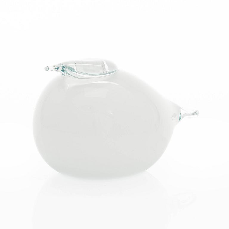 Oiva Toikka, glasfågel, "Kuulas". Signerad O. Toikka Nuutajärvi.