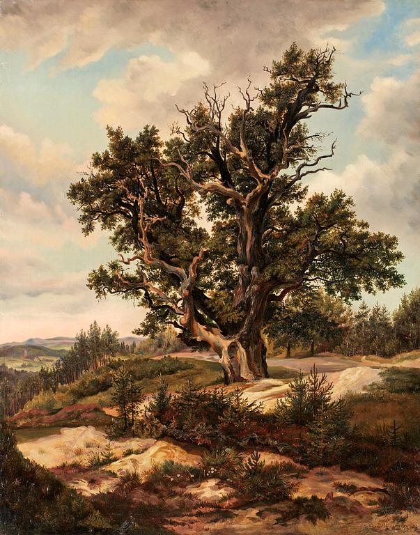 August Friedrich Heinrich van der Osten-Sacken, The old oak.