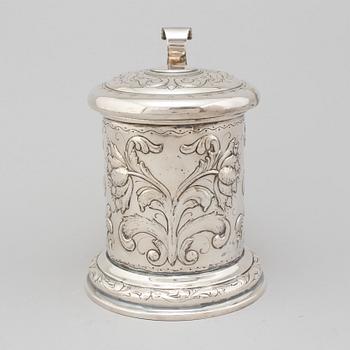 TAGE GÖTHLIN, a silver tankard from Gothenburg, 1949.