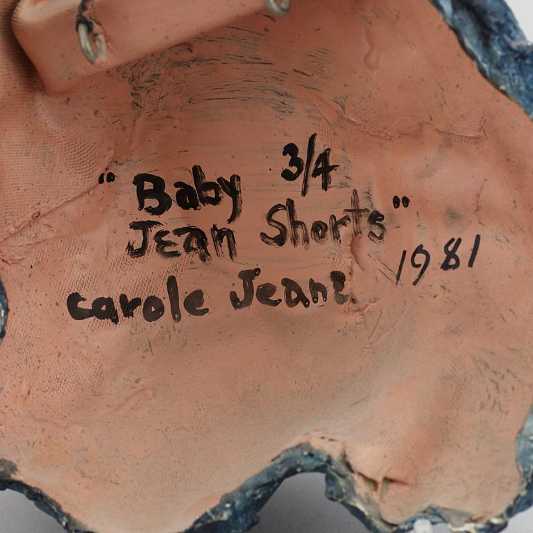 CAROLE FEUREMAN, plaster, 1981, signed and numbered 3/4 on verso.