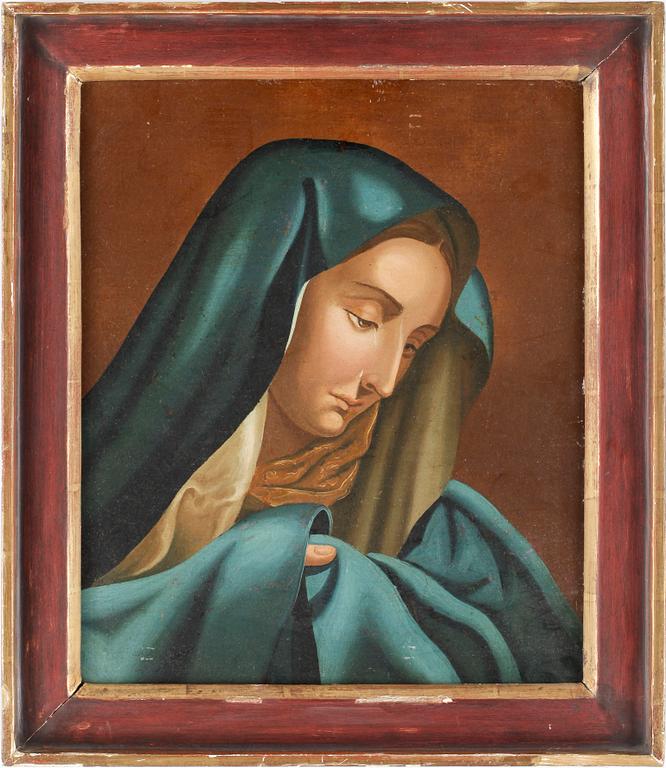 OKÄND KONSTNÄR, olja på duk, ej signerad, 1800-talets andra hälft.