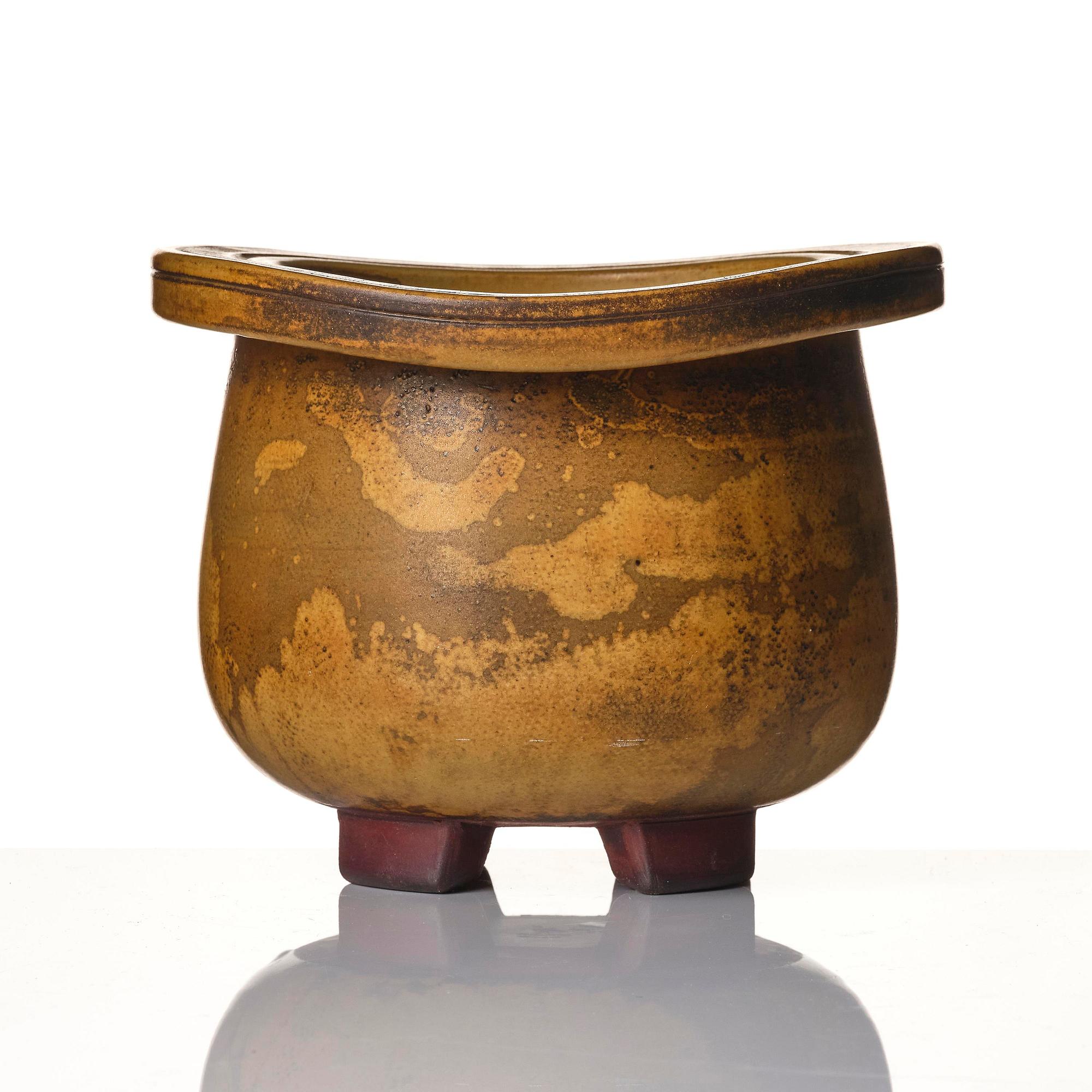 Wilhelm Kåge, a Farsta stoneware urn, Gustavsberg Studio 1953, provenance Wilhelm Kåge.