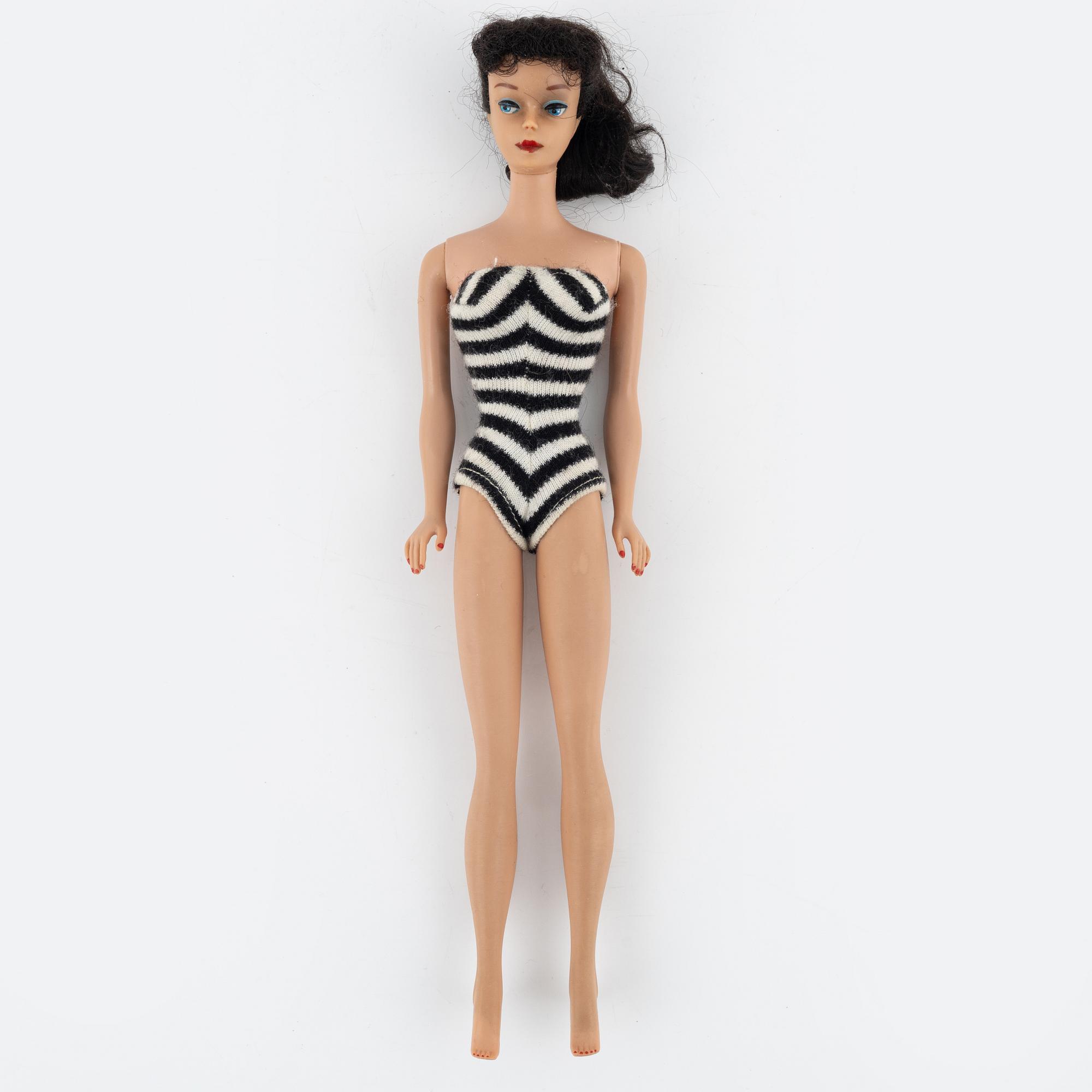 Barbie, doll, vintage "No. 4 Ponytail", Mattel 1960.
