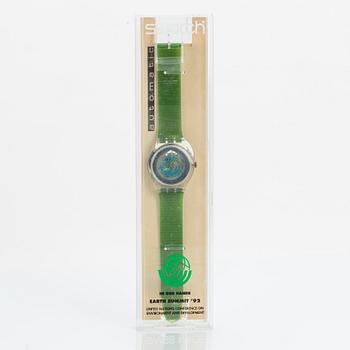 Swatch, Automatic, Time To Move, wristwatch, 36 mm.