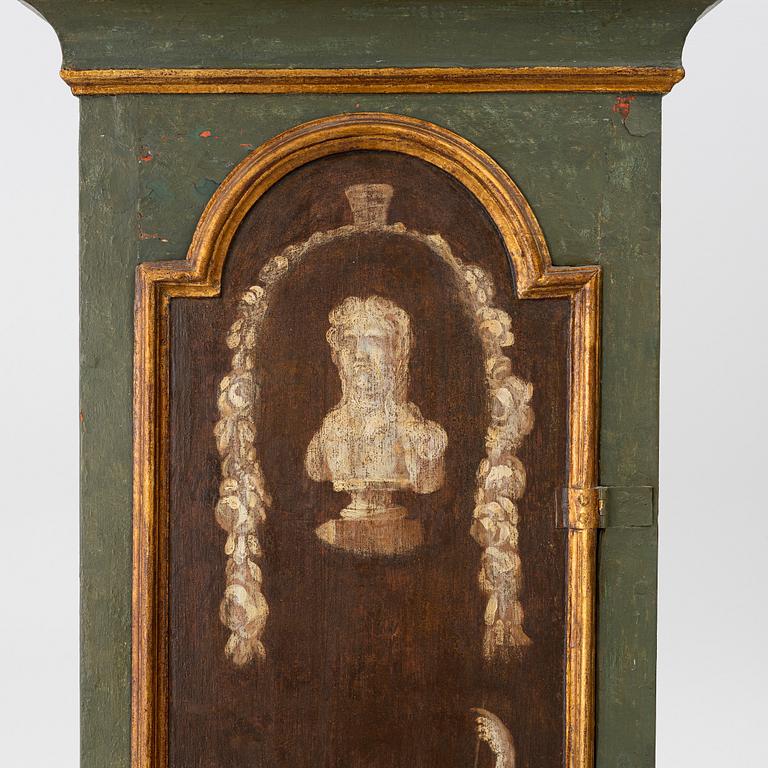A longcase clock by W. Barrow (watchmaker in London 1700-36).