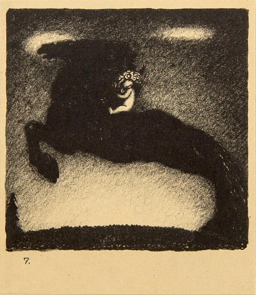 John Bauer, "Troll" tio litografier i mapp.