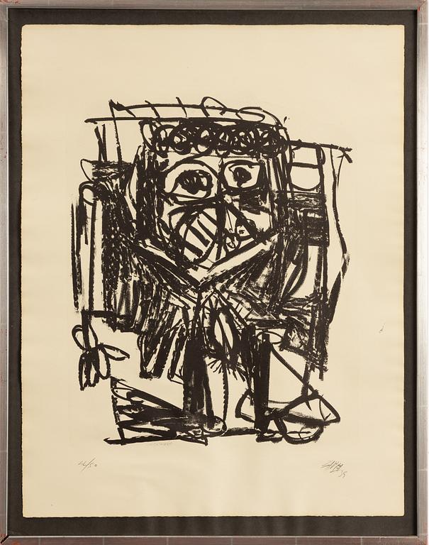 Antonio Saura, Utan titel.