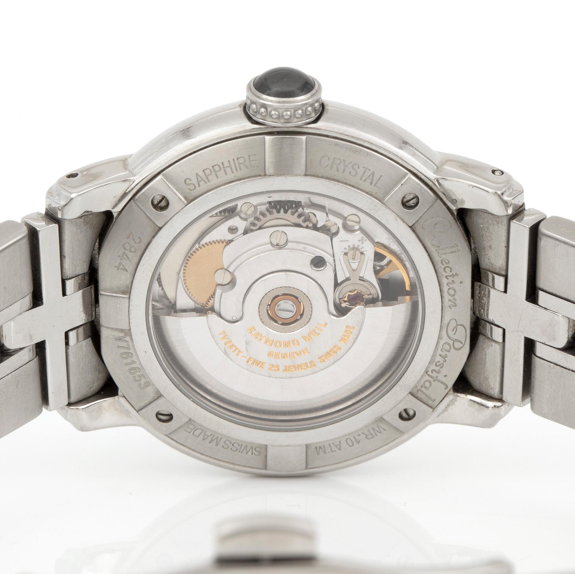 ARMBANDSUR, herr, 'Parsifal', Raymond Weil Geneve, Schweiz, början 2000-tals.