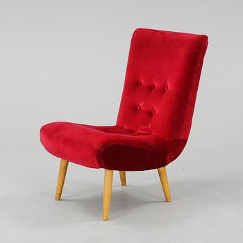 FÅTÖLJ, 1940/50-tal.