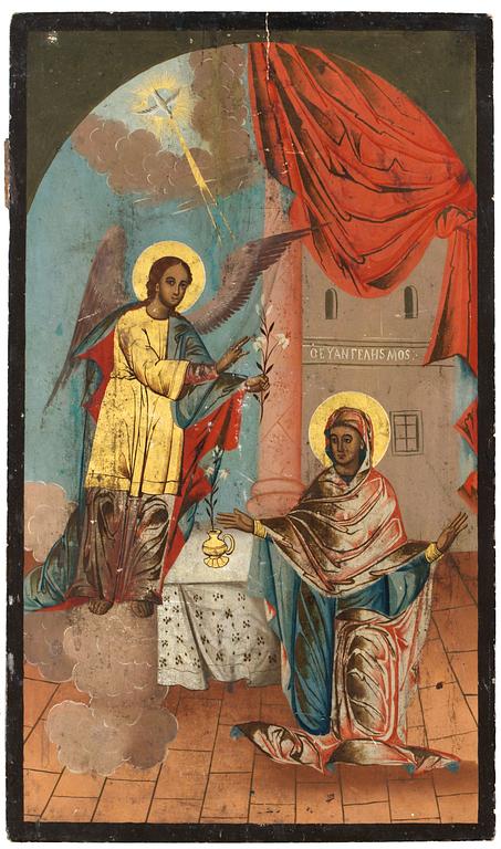 The Annunciation.