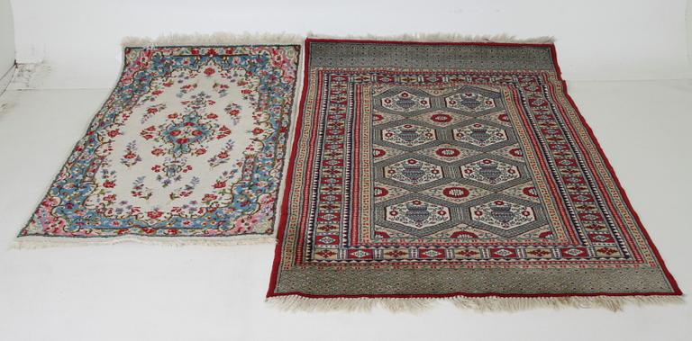 MATTOR, 2 st, orientaliska. 181 x 127 resp 151 x 90.