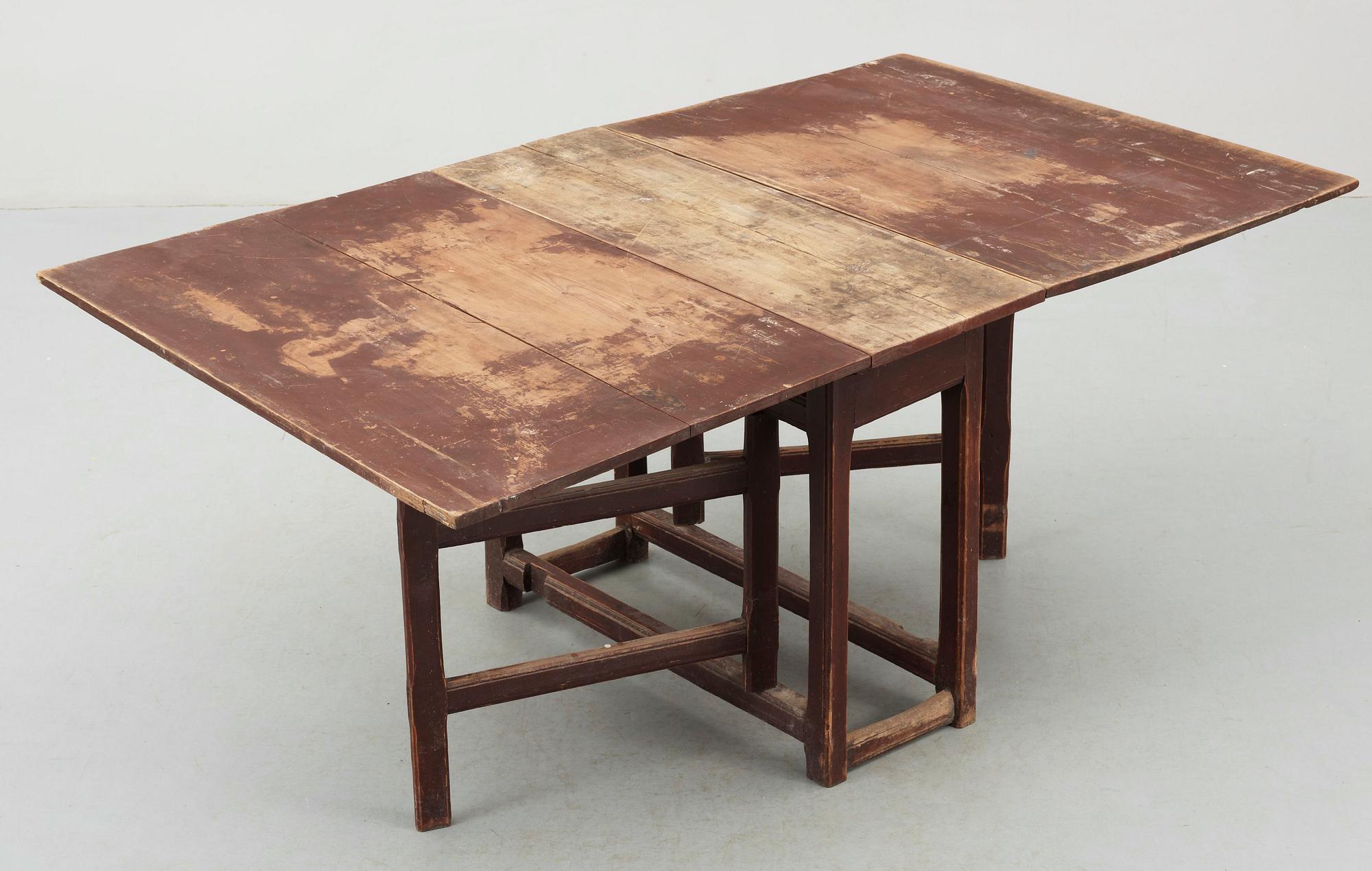 SLAGBORD, allmoge, 1800-tal.