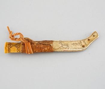 A Sami knive, dated 1913.