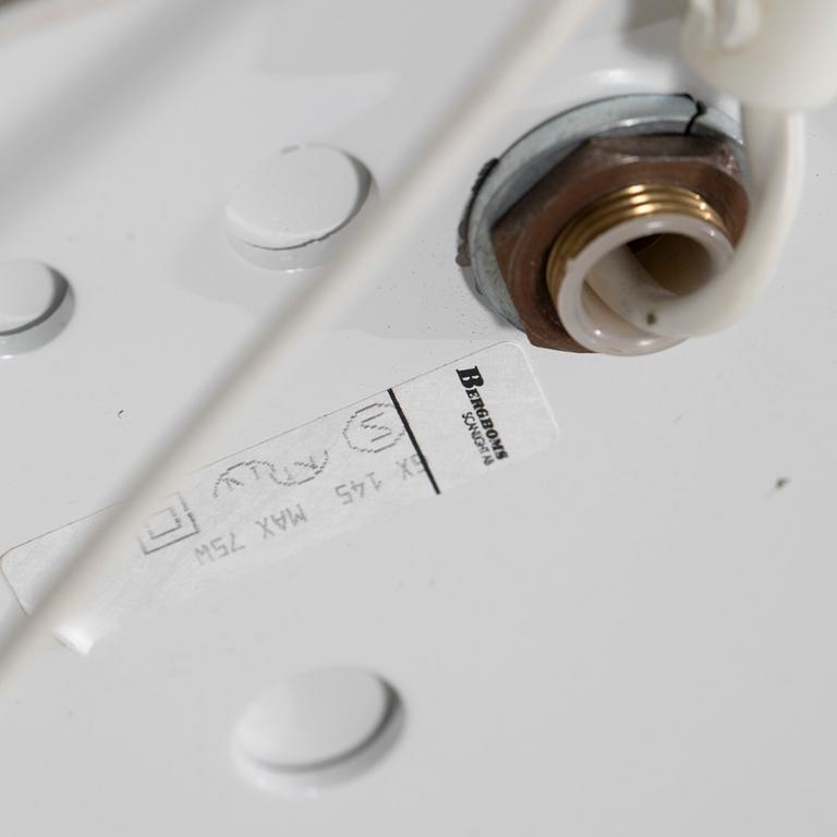 Floor lamp Bergboms GX 145, shade "Elephant" Svenskt Tenn.