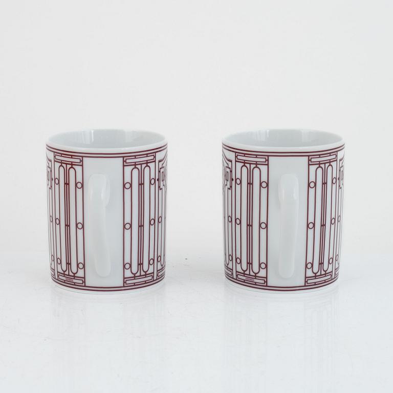 Hermès, mugs, 2 pcs, "H Deco Mug".