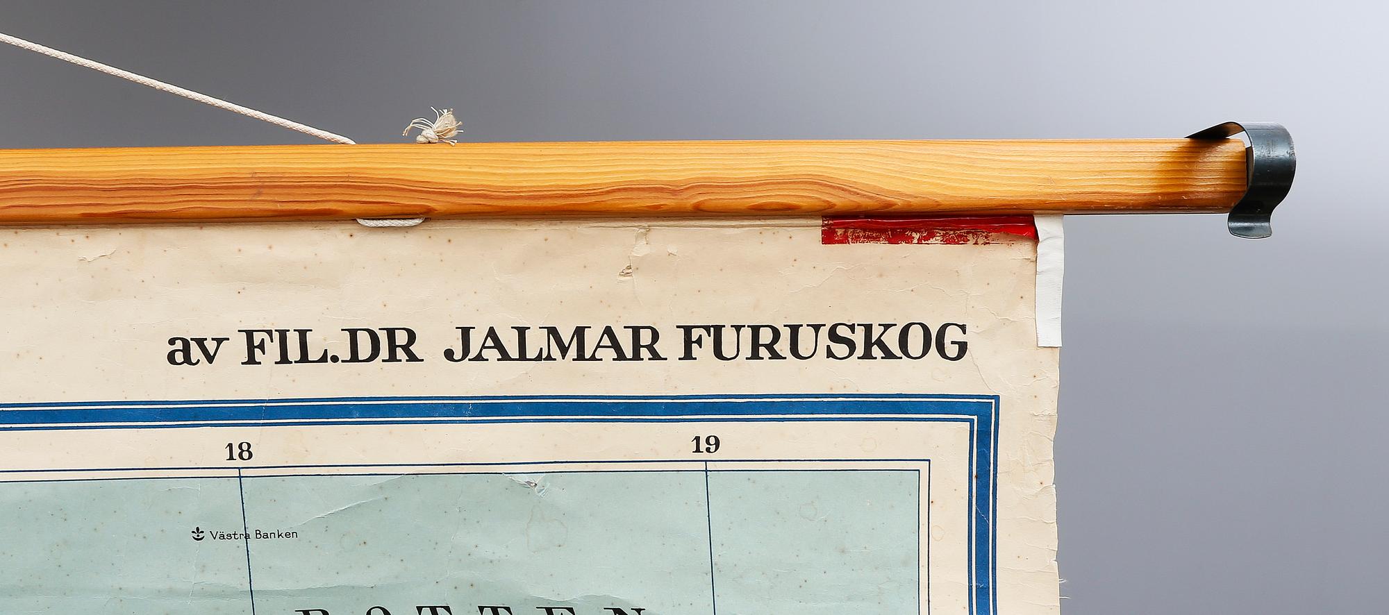 KARTA, "Sverige, Södra Delen", Norstedts, 1900-talets första hälft.