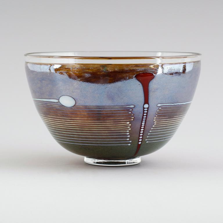 SKÅL, glas, Bertil Vallien, Kosta Boda.