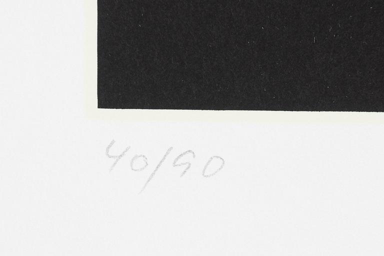 Jo Niemeyer, "Tuorila", mapp med 4 färgserigrafier.