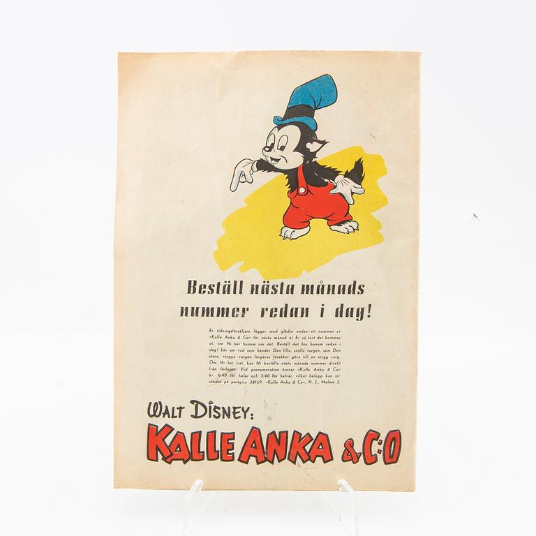 Comic book "Donald Duck" no. 8 1949.