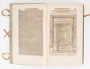 Vitruvius 1614, with beautiful woodcut illustrations.