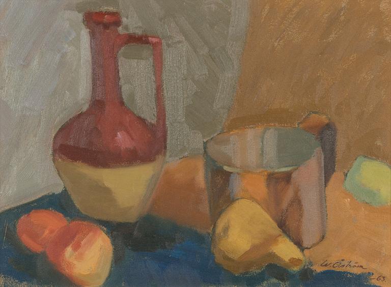 WERNER ÅSTRÖM, oil on board, signed and dated -63.