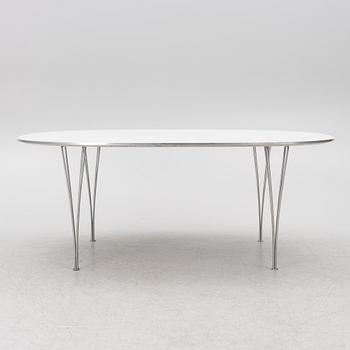 Bruno Mathsson & Piet Hein, table, "Superellipse", Fritz Hansen, Denmark.