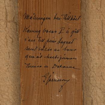 JOHAN CHRISTIAN BERGER, olja på duk, signerad JB och daterad 1842.