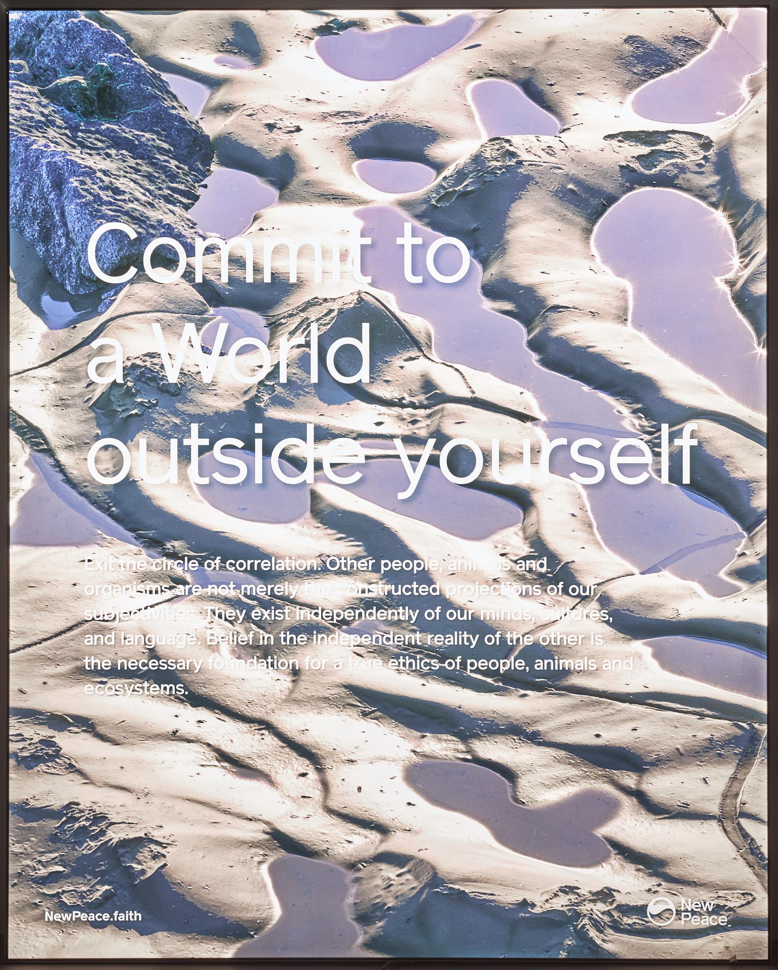 Timur Si-Qin, "Commit to a World outside yourself".