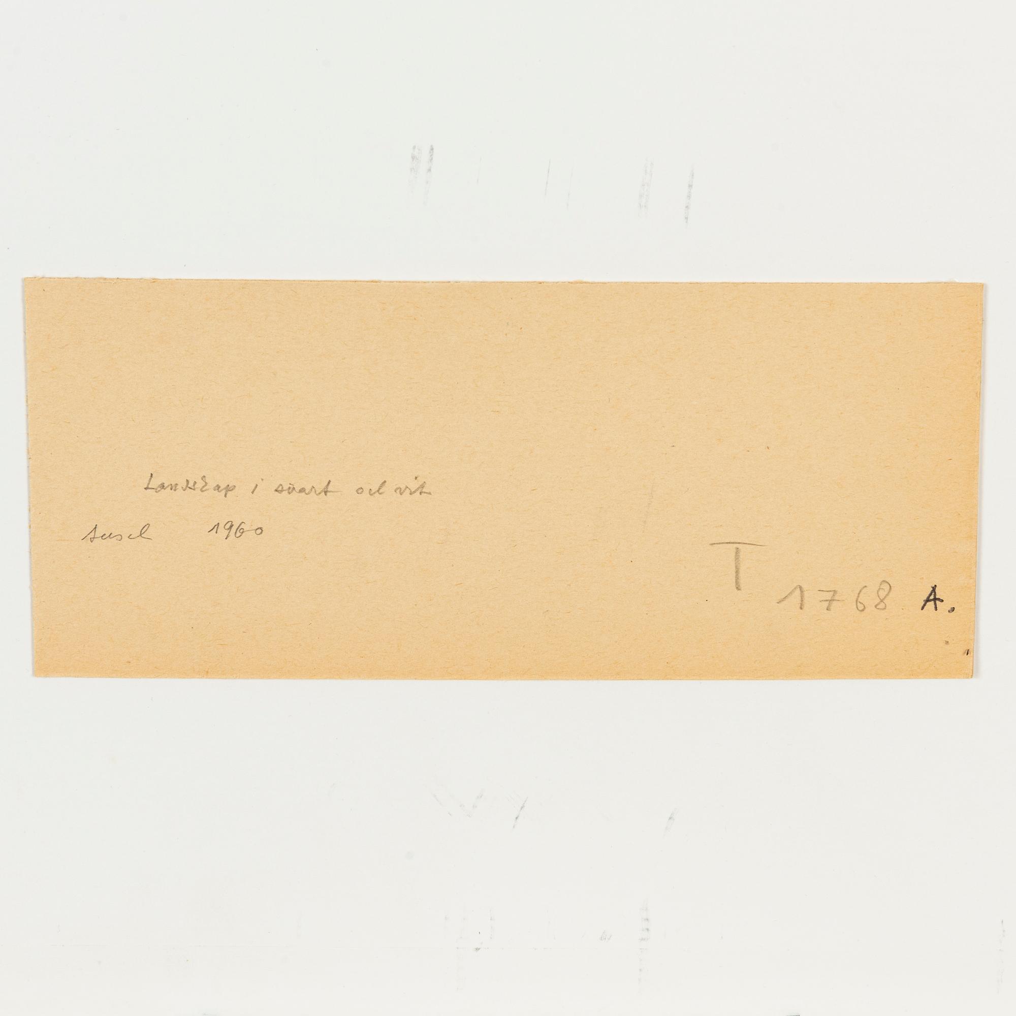 Endre Nemes, inkwash, signed and dated -60.