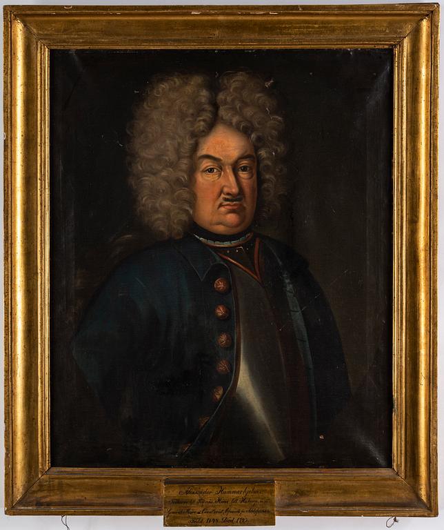 DAVID VON KRAFFT, hans krets, olja på duk.