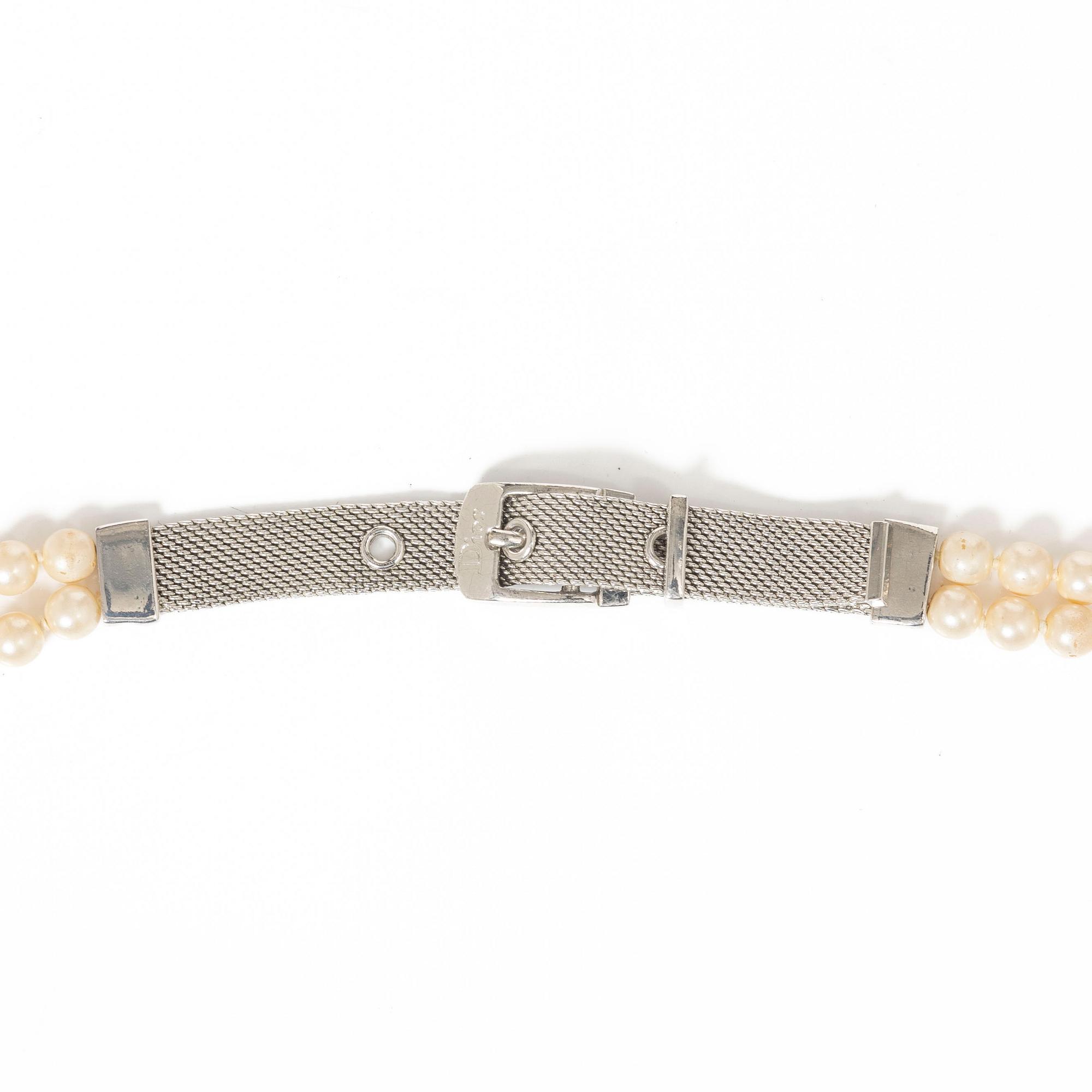 Christian Dior, collier, vintage.