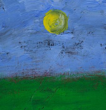 Roger Risberg, "Pojke med boll" samt Utan titel.