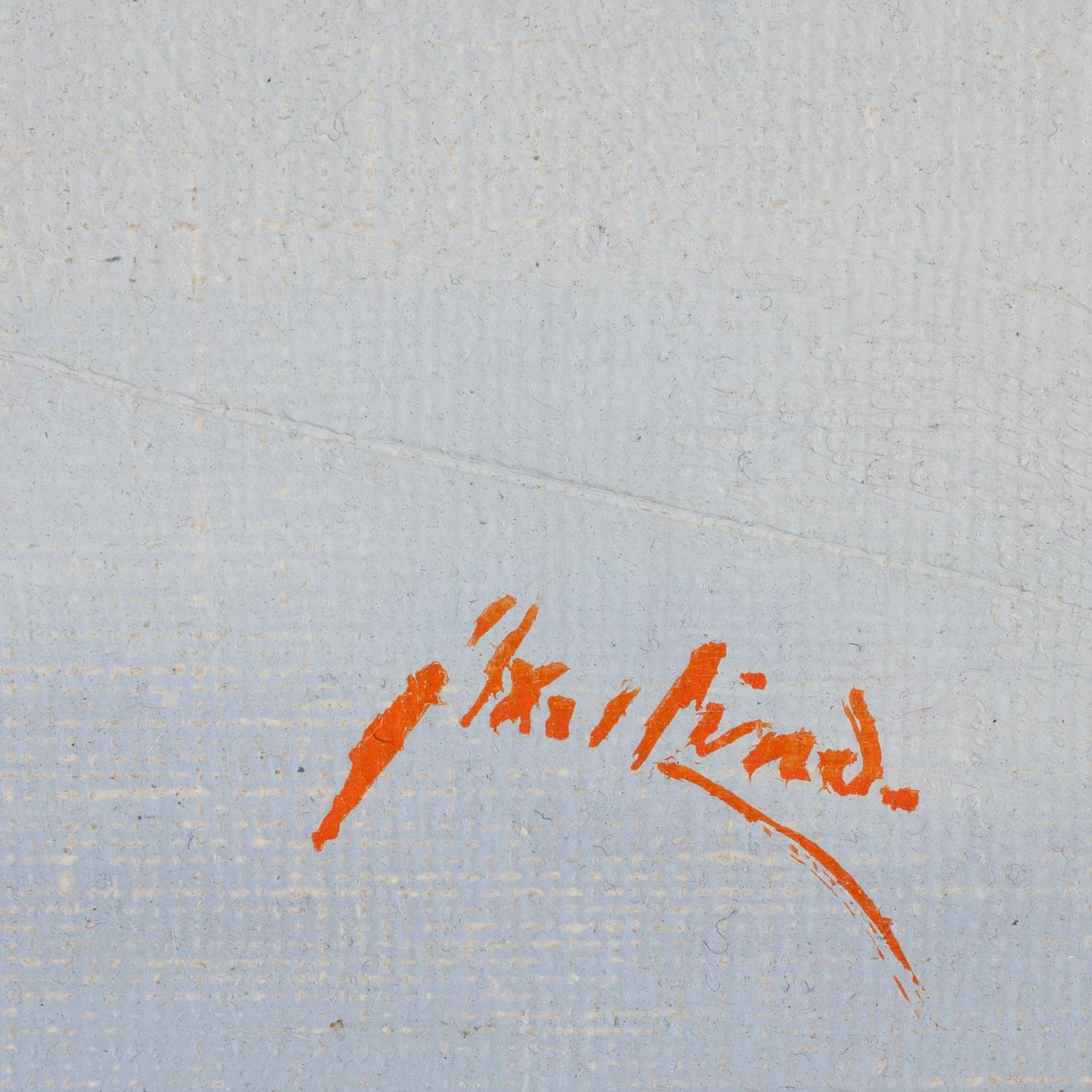 AXEL LIND, olja på duk, signerad.