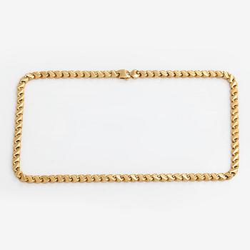 Halsband, 14K guld.