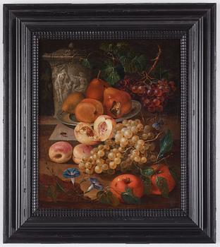 Johann Nepomuk Mayrhofer, Fruit Still life, a pair.