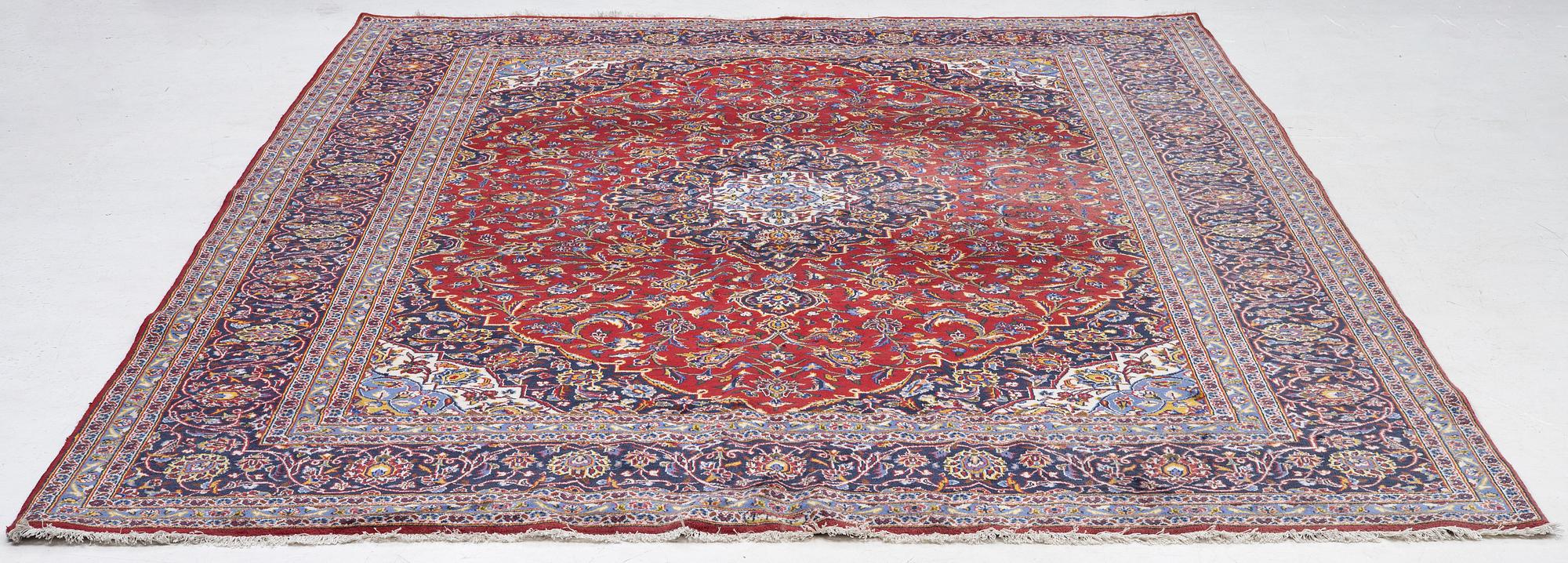 Rug, Kashan, approx. 395 x 295 cm.