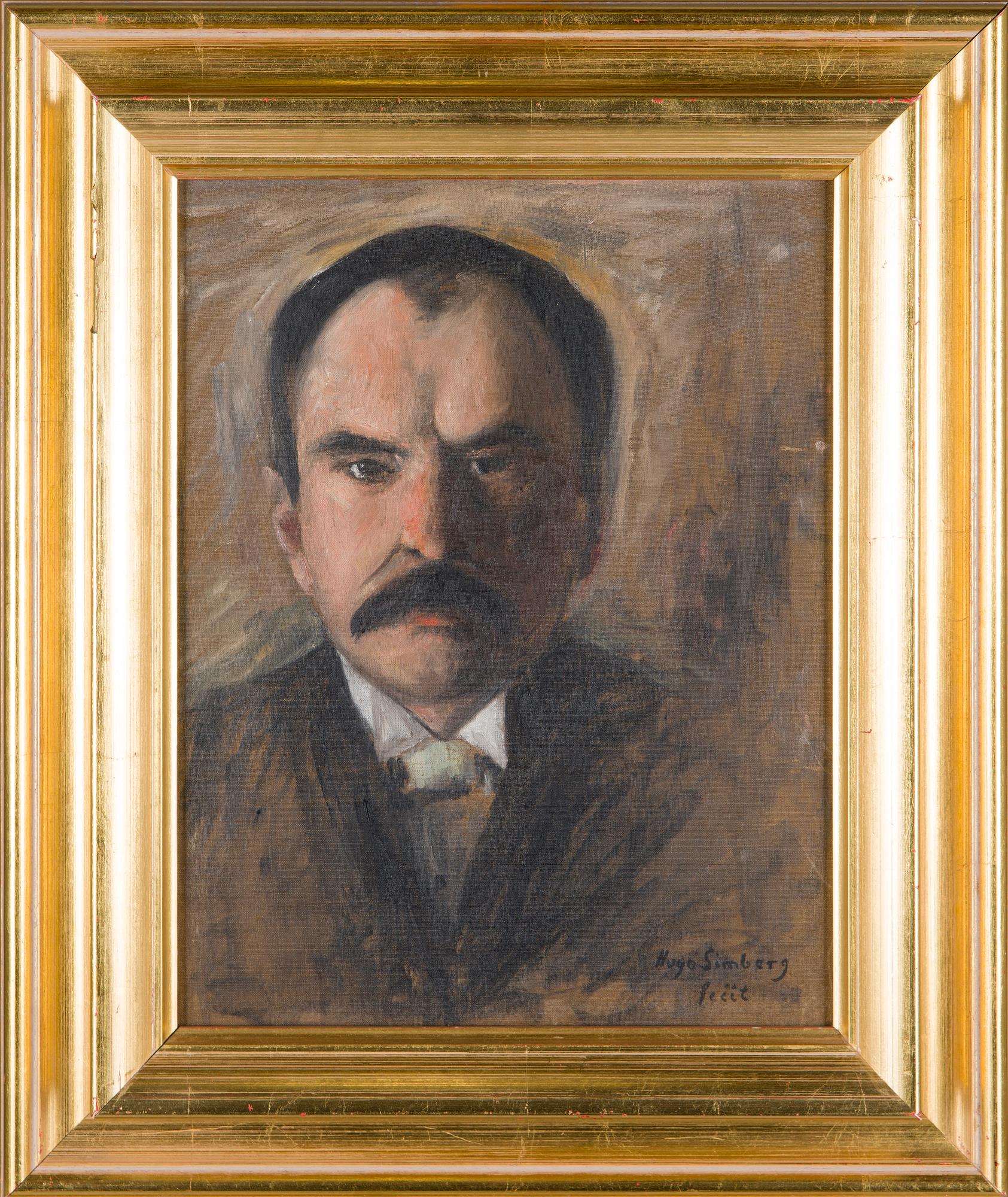 Hugo Simberg, Miehen muotokuva.