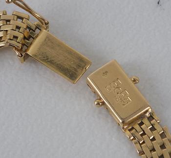 ARMLÄNK, 18K guld, ca 14 gr.
