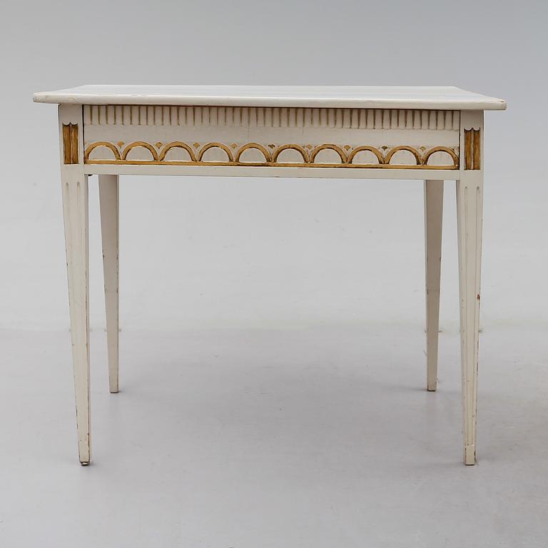 BORD, gustaviansk stil, omkring år 1900.