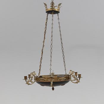 TAKAMPEL, empirestil, 1900-talets första hälft. Höjd ca 75 cm.