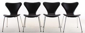 STOLAR, 4 st, "Sjuan", Arne Jacobsen, Fritz Hansen.