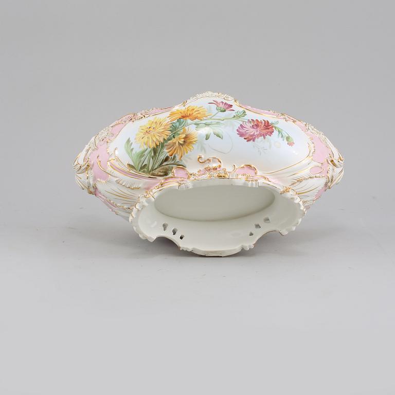 JARDINIERE, flintgods, Gustafsberg, 1800-talets slut.