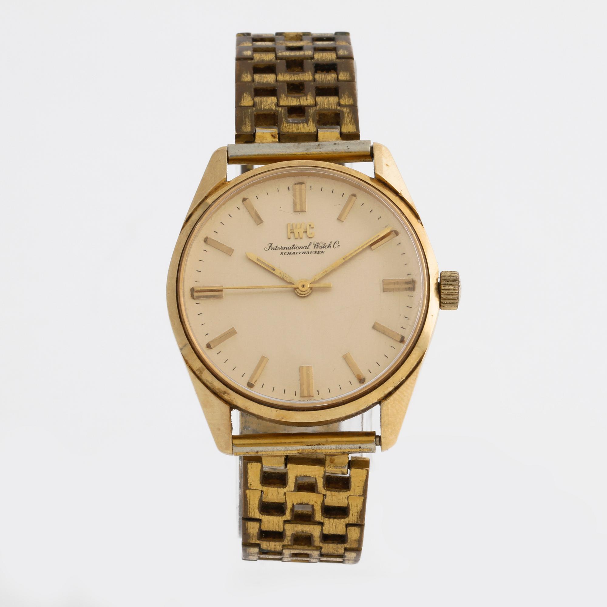 IWC, International Watch Co., Schaffhausen, armbandsur, 35 mm.