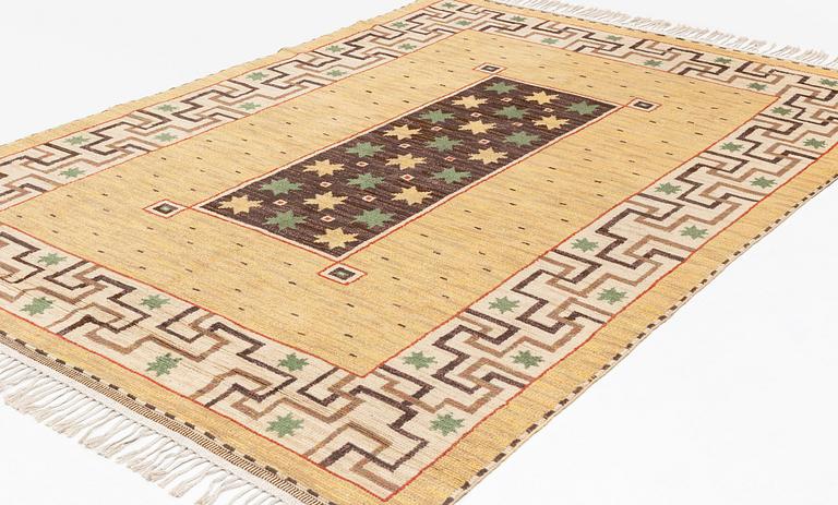 Märta Måås-Fjetterström, A carpet, "Il Greco", knotted pile, ca 302 x 213 cm, signed MMF.