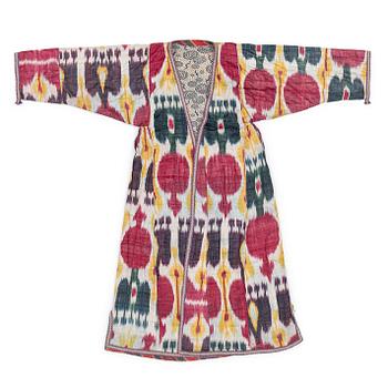 509. A silk and cotton Chapan, Central Asia, 1880s.