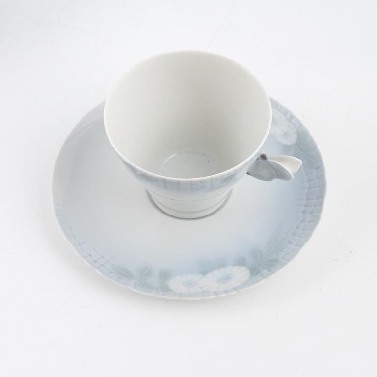 Arnold Krogh, teservis, "Midsommarnattsdröm", 24 delar, Royal Copenhagen, Danmark.