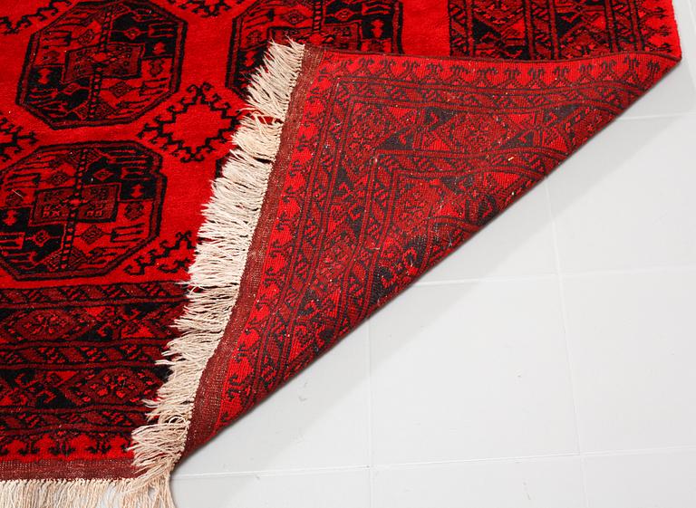 An Afghan rug, old, ca 280 x 210 cm.