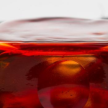 Oiva Toikka,"Pampula" pullo signeerattu Oiva Toikka Nuutajärvi Notsjö.